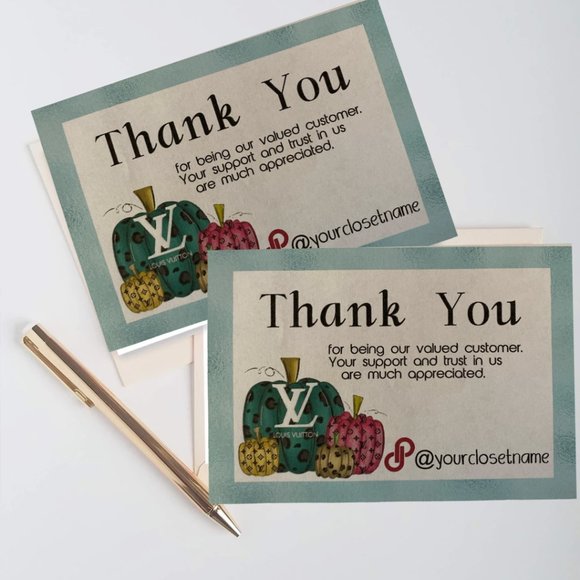 Thank You Cards For PACKAGING  Orders - Picture 4 of 9